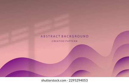 abstract geometric gradient background wave shape elegant liquid simple attractive pink pastel eps 10