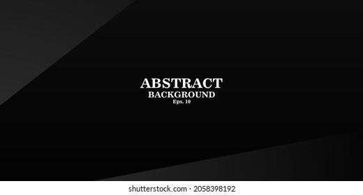 Abstract geometric gradient black backgrounds were also suitable for social media, websites, banners, and posters. Black premium abstract background with luxury gradient geometric elements.