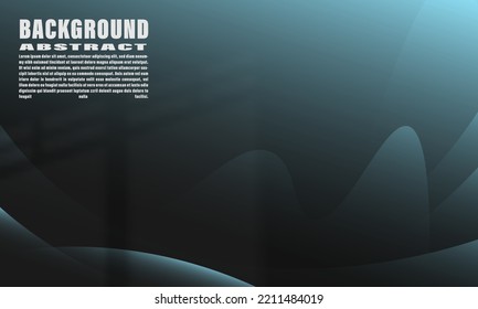 abstract geometric gradient gradient blue crystal waves with shadow overlay for elegant trendy web design eps 10