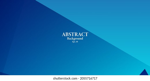 Resumen los fondos geométricos azules también fueron adecuados para los medios sociales, sitio web, banner, afiche.