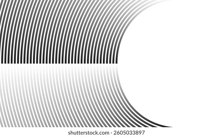 abstract geometric gradient bracket line pattern.