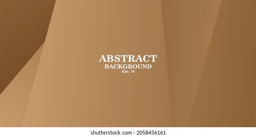 Abstract geometric gradient brown chocolate backgrounds were also suitable for social media, websites, banners, and posters. Vector abstract golden luxury backgrounds with geometric graphic elements.