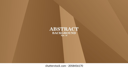 Abstract geometric gradient brown chocolate backgrounds were also suitable for social media, websites, banners, and posters. Vector abstract golden luxury backgrounds with geometric graphic elements.