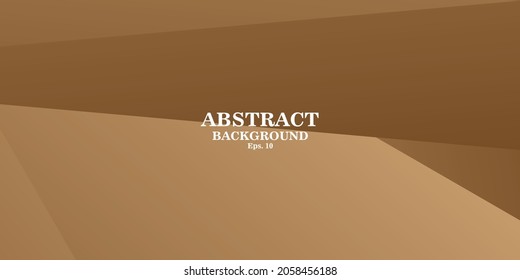 Abstract geometric gradient brown chocolate backgrounds were also suitable for social media, websites, banners, and posters. Vector abstract golden luxury backgrounds with geometric graphic elements.