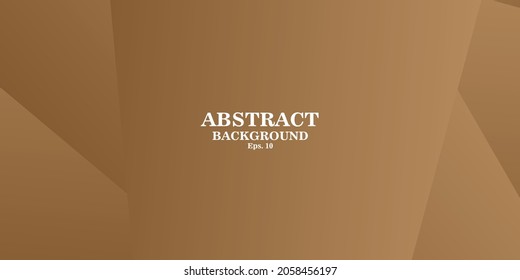 Abstract geometric gradient brown chocolate backgrounds were also suitable for social media, websites, banners, and posters. Vector abstract golden luxury backgrounds with geometric graphic elements.