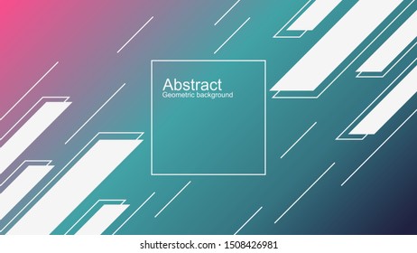 Abstract geometric with gradient color, suitable for landing page, background, banner, and so on.