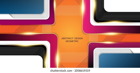 diseño de gradiente geométrico abstracto (2)