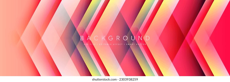 Resumen del fondo de la combinación de diseño de degradado geométrico. Composición de color creativa mínima Banner de la página de inicio