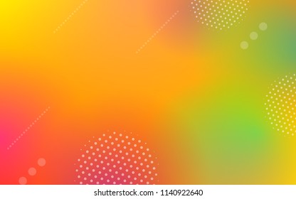 Abstract geometric gradient elements on colorful background with modern dynamic shapes in minimal or digital futuristic style