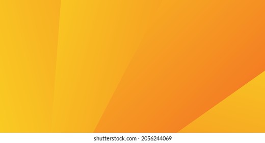 Abstract geometric gradient yellow backgrounds were also suitable for social media, websites, banners, and posters. Yellow color background abstract art vector. Vector yellow background illustration.