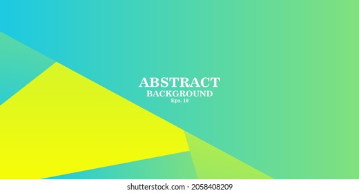 Abstract geometric gradient yellow-blue backgrounds were also suitable for social media, websites, banners, and posters. Light Blue Yellow vector abstract blurred layout. Glitter abstract illustration