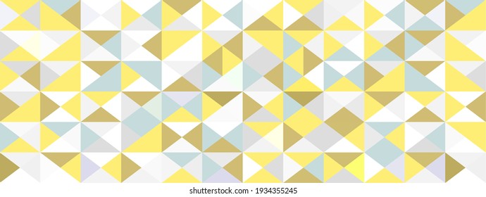 Abstract geometric graphic design background. Colorful ornamental mosaic vector, creative scandinavian style retro colors wallpaper. Trangles pattern background