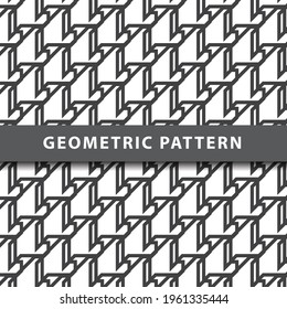 Resumen del patrón de impresión de diseño gráfico geométrico. 