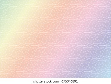 Abstract geometric graphic design print triangle pattern. (Set 1)