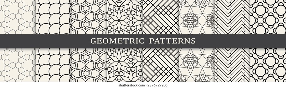  Abstraktes geometrisches, einfaches Muster. Vektormode-Texturmuster.