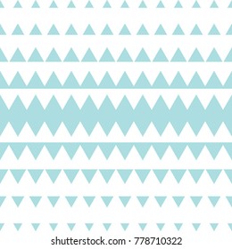 Abstract geometric graphic design with triangles. Halftone pattern turquoise color.
