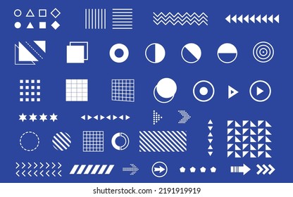 Abstract geometric graphic element vector, Arrow, Geometric, Elements, Style