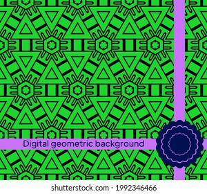Abstract geometric graphic for fashion pillow, textile, gift box, graphic design. vector