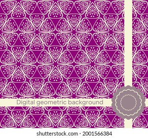 Abstract geometric graphic for fashion pillow, textile, gift box, graphic design. vector