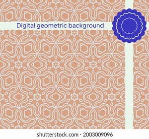 Abstract geometric graphic for fashion pillow, textile, gift box, graphic design. vector