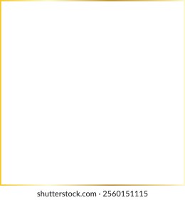 Abstract Geometric Graphic with Gold Border