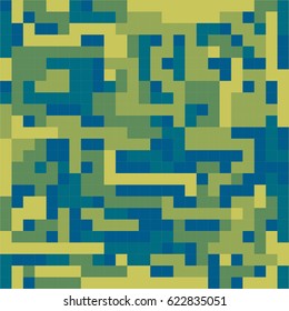 Abstract geometric graphic pattern green color tone background vector illustration for green, eco, organic concept design idea esp10