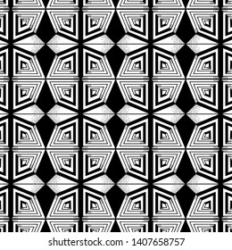 Abstract geometric graphic pattern on white background. Beautiful element for your design.