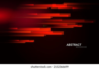 Abstract geometric graphic pattern red shiny motion lines design background 