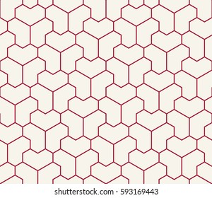 abstract geometric graphic print seamless vector pattern