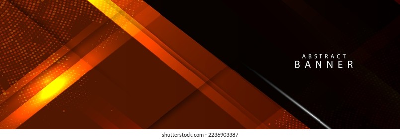 Abstract geometric graphic red and yellow illustration colorful design background vector