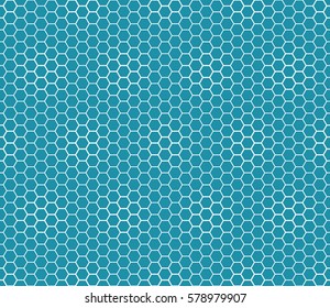 abstract geometric graphic seamless blue hexagon pattern background