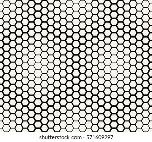 abstract geometric graphic seamless hexagon pattern background