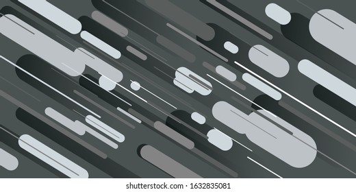 Abstract geometric gray Background with Lines