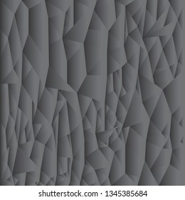 Abstract geometric gray color background, vector illustration