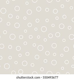 abstract geometric gray deco vector bubbles pattern