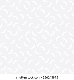 Abstract geometric gray hipster memphis fashion design print pattern