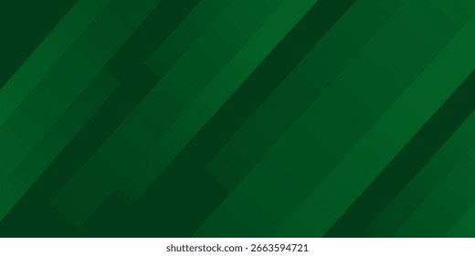 Fundo verde geométrico abstrato com linhas diagonais e gradiente. Digital papel de parede design moderno arte simples