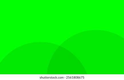 Abstract Geometric Green Background with Gradient and Overlapping Circle Shapes. Perfect for modern graphic design, wallpapers, or presentations.