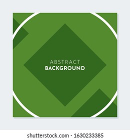 Abstract geometric green background. Simple and clean green background. suitable for brochure, flyer and business promotion