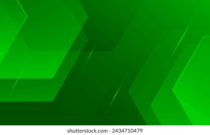 Fondo verde geométrico abstracto. Ilustración de vector
