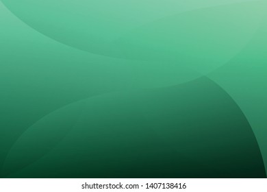 Abstract geometric green color background, vector illustration