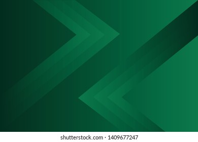 Abstract geometric green color background, vector illustration
