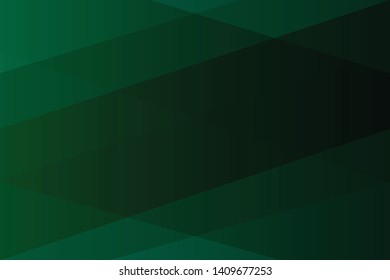Abstract geometric green color background, vector illustration