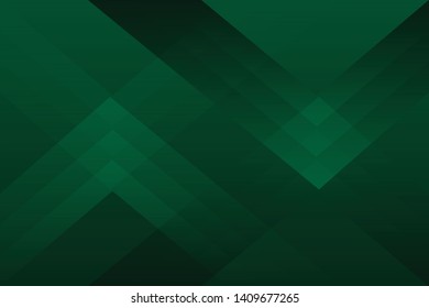 Abstract geometric green color background, vector illustration