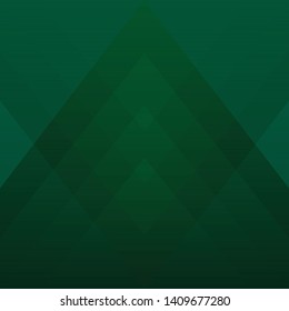 Abstract geometric green color background, vector illustration