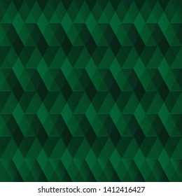 Abstract geometric green color background, vector illustration