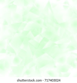 Abstract geometric green color blending weird texture background vector. 