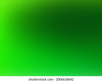 Abstract geometric green gradient color halftone modern shape background vector