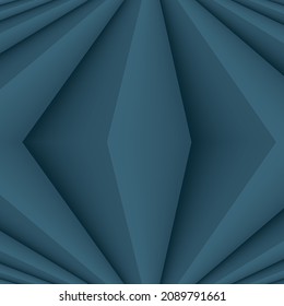 Abstrakter geometrischer grüner Hintergrund. Hochgesättigte Farbverläufe