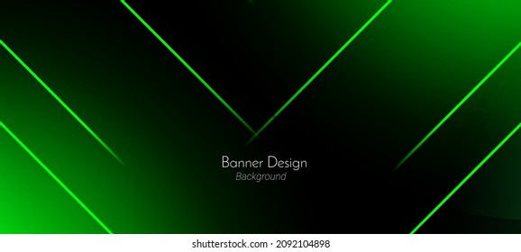 Abstract geometric green pattern background vector illustration